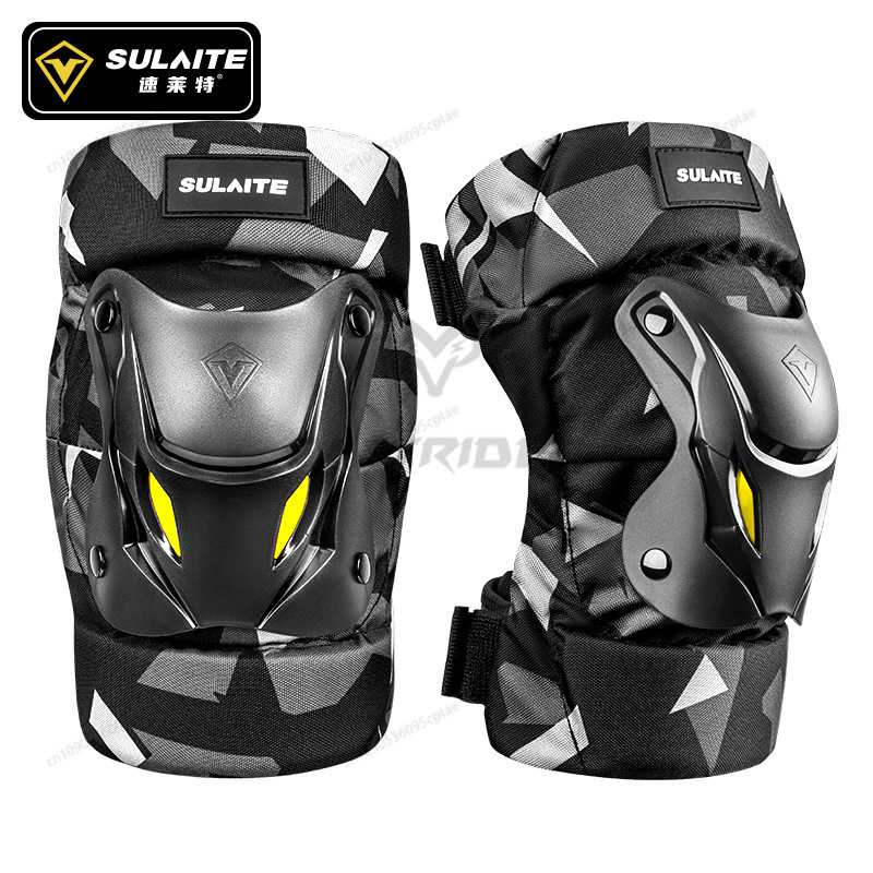 Mountain Biking Knee Pads - 1 Pair Motorcycle Knee Shin Guard