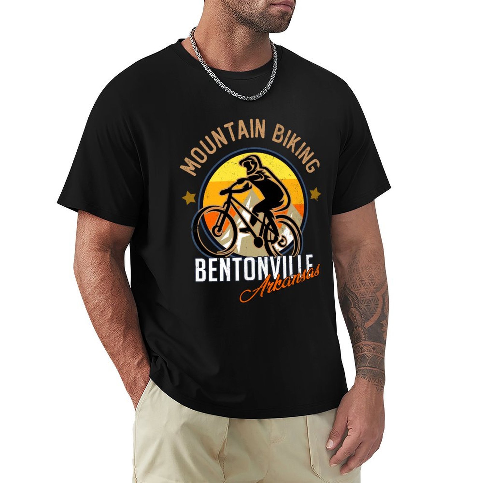 Mountain Biking Arkansas - bentonville arkansas mountain biking T-Shirt Utility