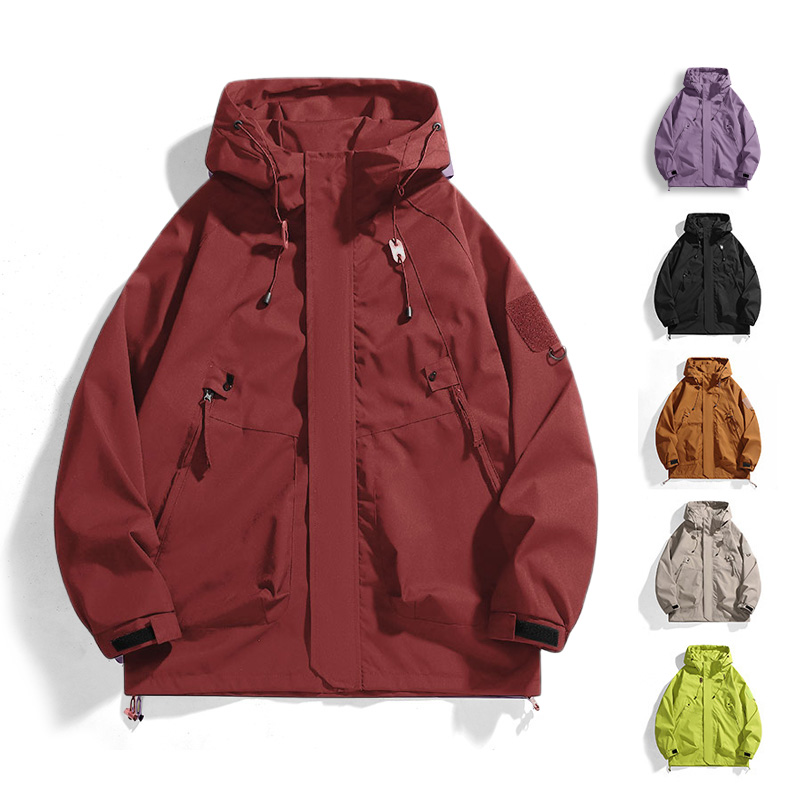 Mountain Biking Jacket - CHRLCK Unisex Outdoor Waterproof Jacket Windbreaker