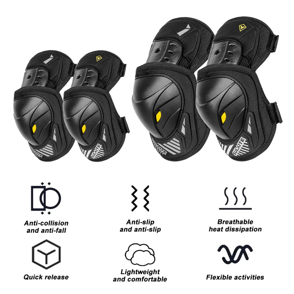 GOMOREON 1Pair Motorcycle Elec – Mountain Biking Knee Pads Bewertung und Preis