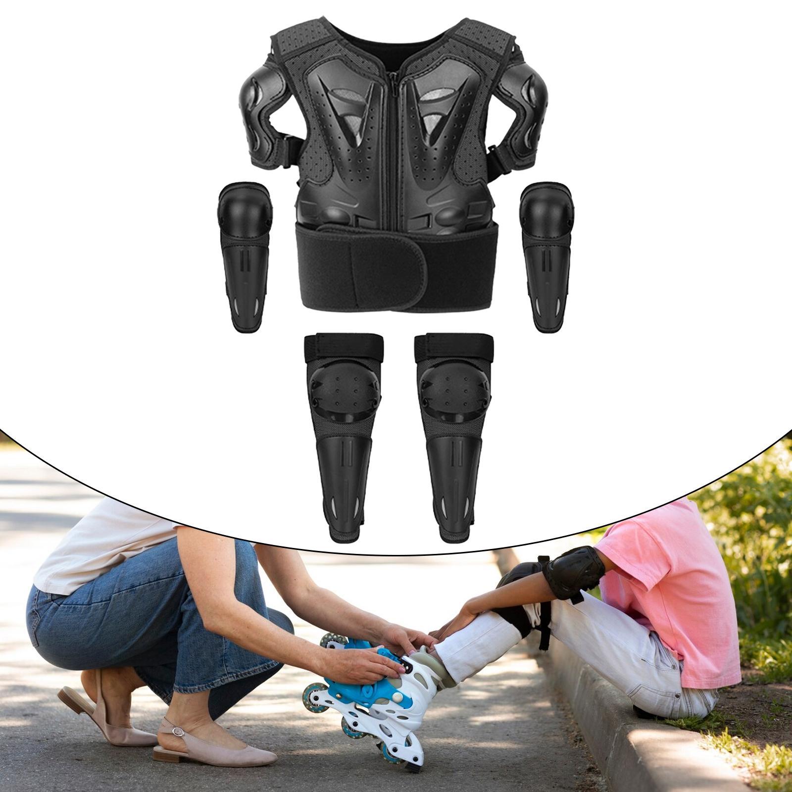 Child Motocross Safety Gear Se – Mountain Biking Knee Pads Bewertung und Preis