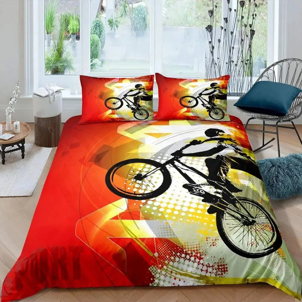 Bicycle Duvet Cover Set Microf – Mountain Biking Game Bewertung und Preis