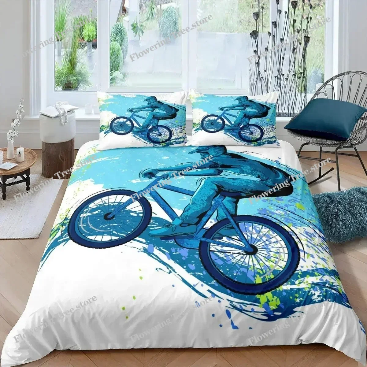 Bicycle Duvet Cover Set Microf – Mountain Biking Game Bewertung und Preis
