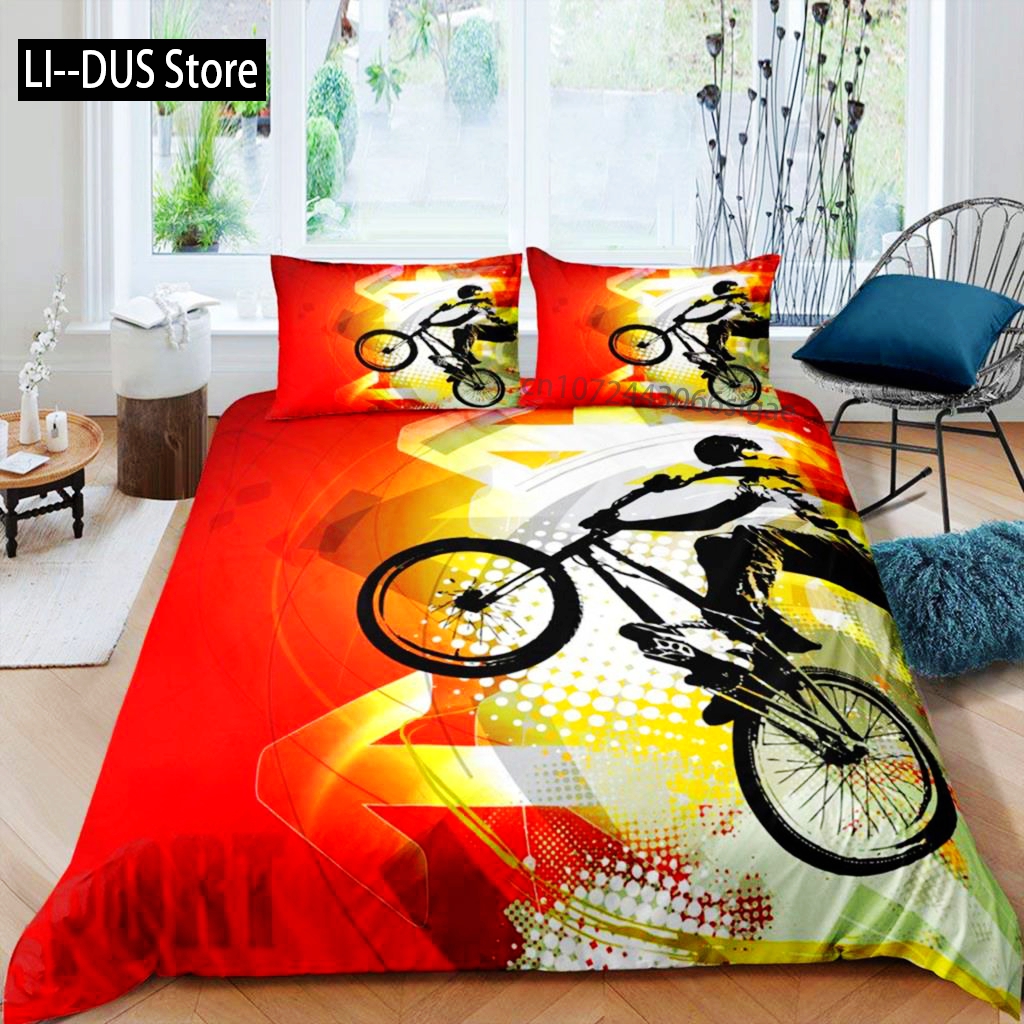 Bicycle Duvet Cover Set Microf – Mountain Biking Game Bewertung und Preis