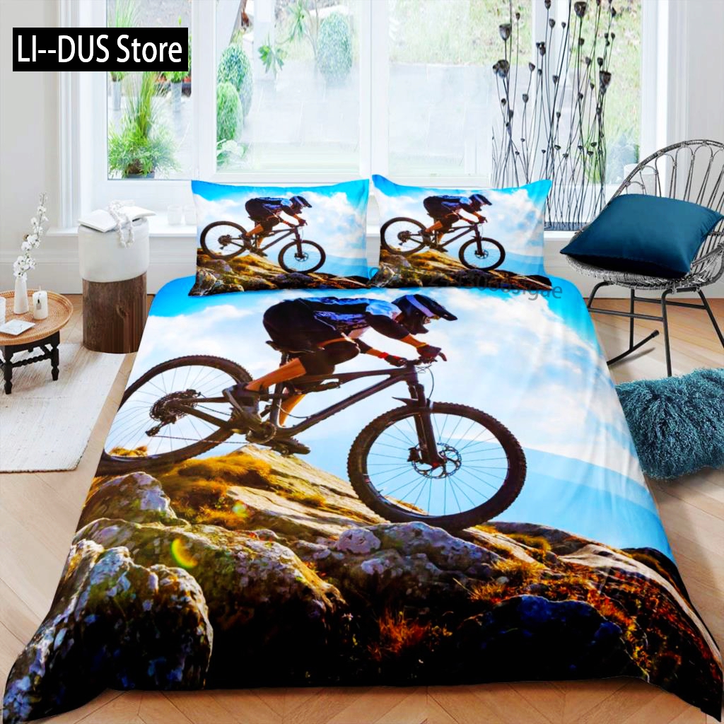 Bicycle Duvet Cover Set Microf – Mountain Biking Game Bewertung und Preis