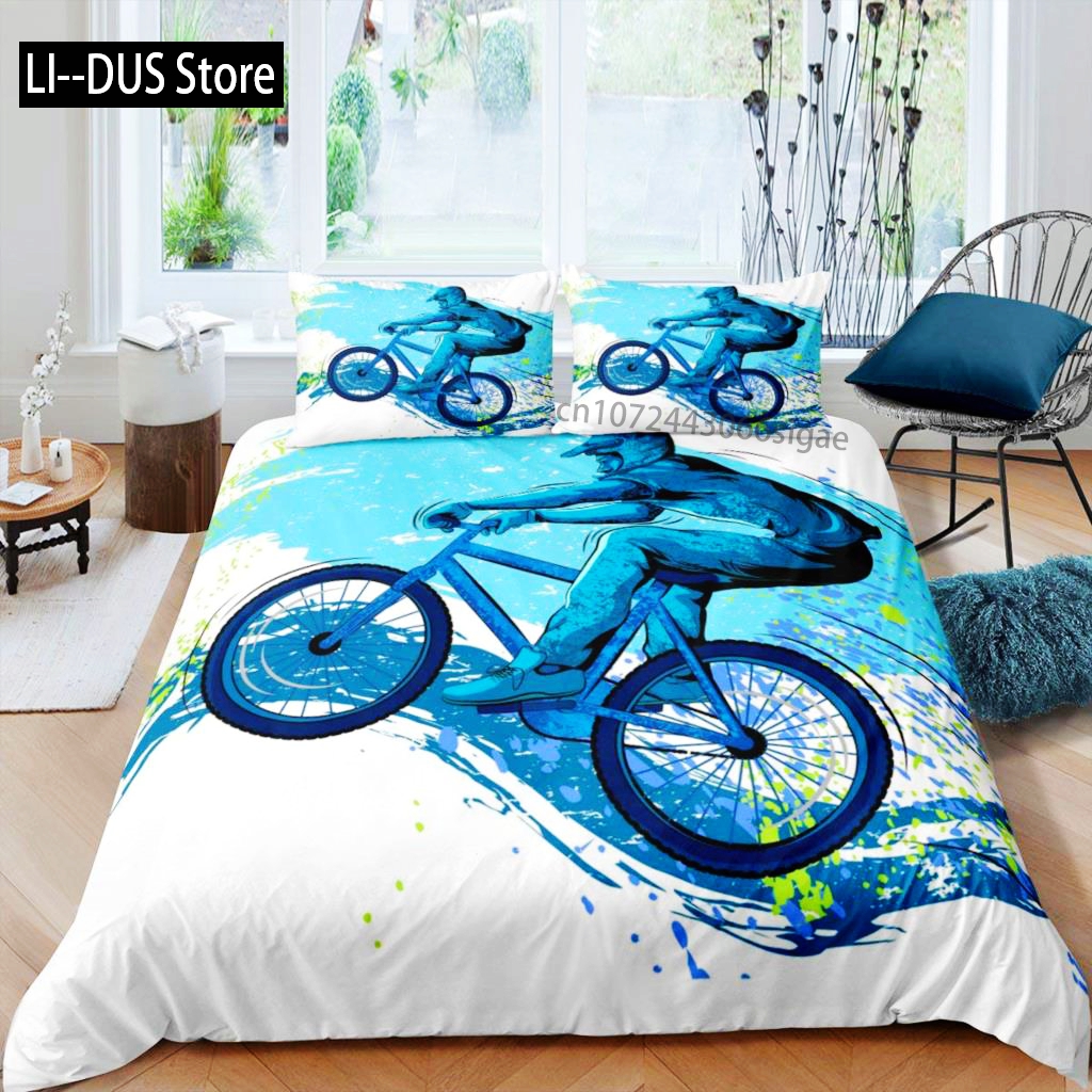 Bicycle Duvet Cover Set Microf – Mountain Biking Game Bewertung und Preis