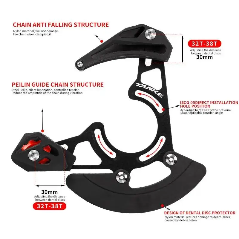 TANKE Bicycle Chain Guide ISCG – Chain Guide Iscg Bewertung und Preis