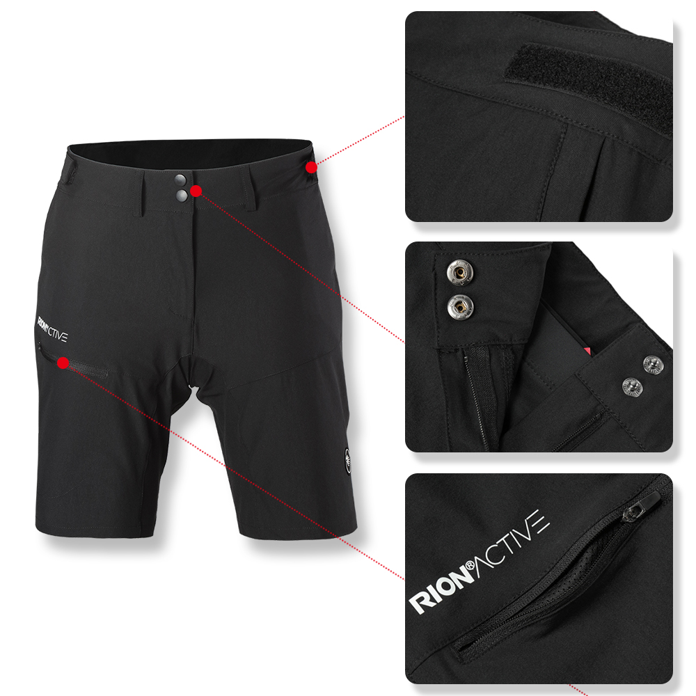 RION Men's Cycling Shorts Deta – Mountain Biking Outfit Bewertung und Preis