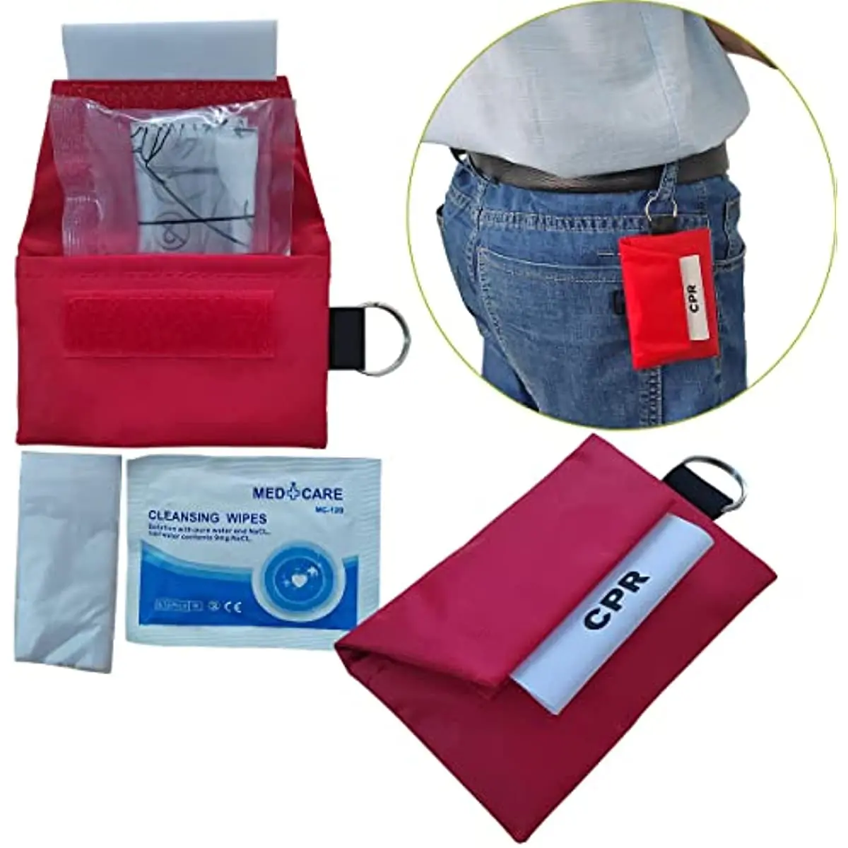 3 pcs CPR Face shield Key Chai – Mountain Biking First Aid Kit Bewertung und Preis