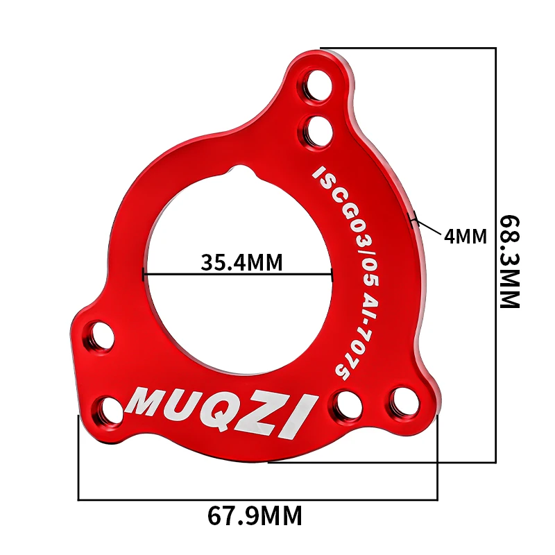 MUQZI Bike Chain Guide Adapter – Chain Guide Iscg Bewertung und Preis